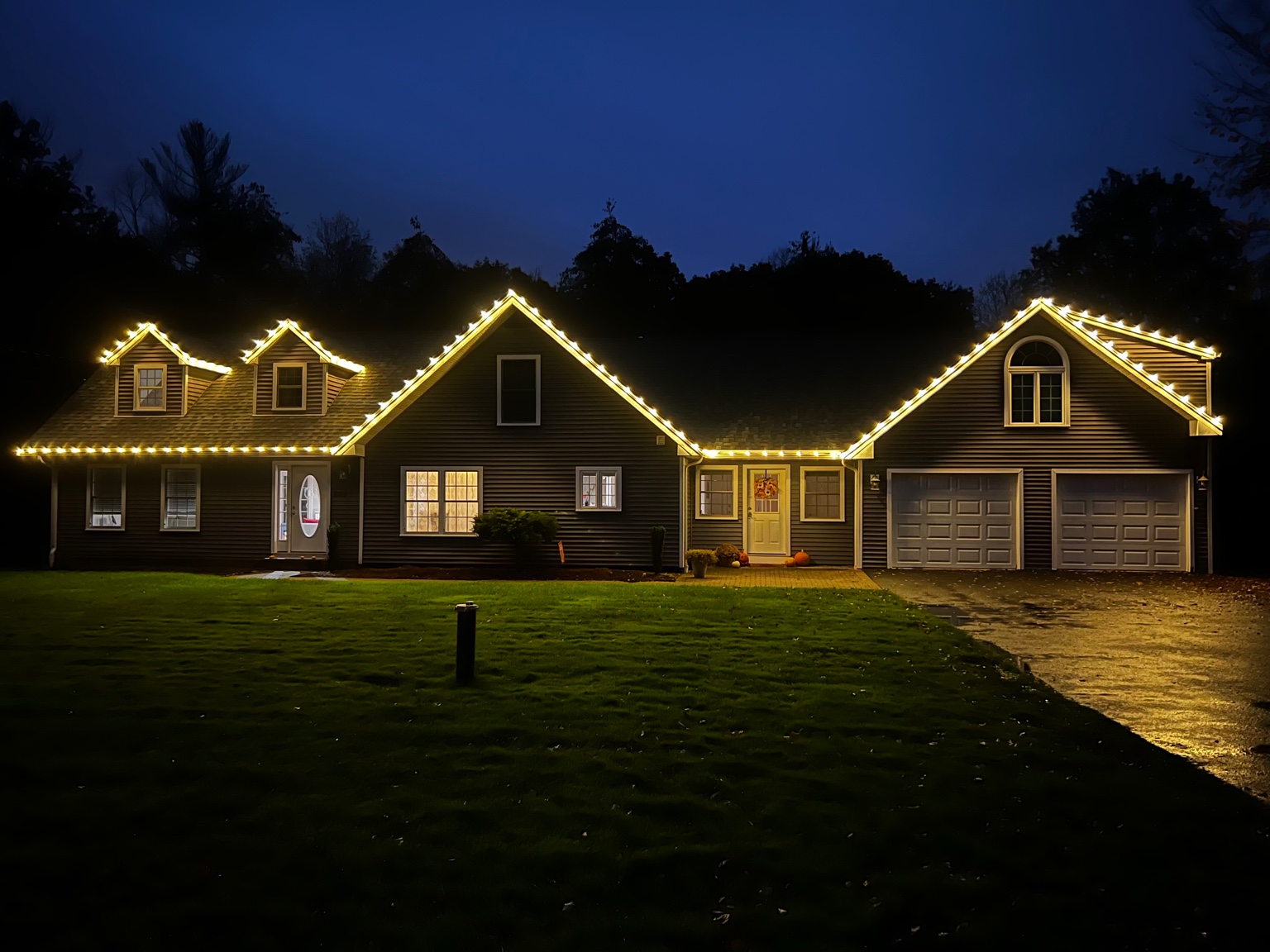 Finished holiday lighting project 3
